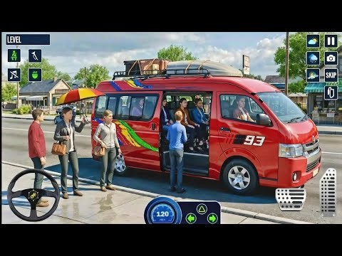 Mini Bus Simulator 3D 🚍 | City & Offroad Bus Driving Gameplay | Realistic Bus Simulator