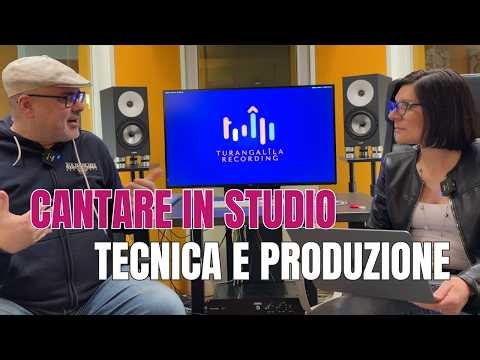 Cantare in studio di registrazione: lavoro, tecnica e produzione vocale | Simone Coen