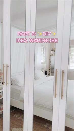 DIY IKEA Wardrobe: Mirror vs No Mirror | Bedroom Makeover Ideas