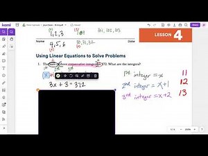 Grade 8, Module 4, Lesson 4