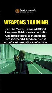 Morpheus' Weapons Training For The Matrix Reloaded