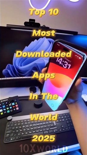 Top 10 Most Downloaded Apps in The World 🌍 #top10