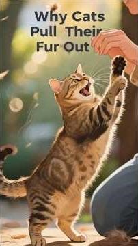 Why cats pull their fur out #shorts #viral