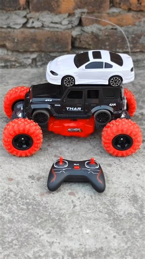 "Big 1RC Moka Stunt Car Power Test #therctoy2m #test #car #shorts