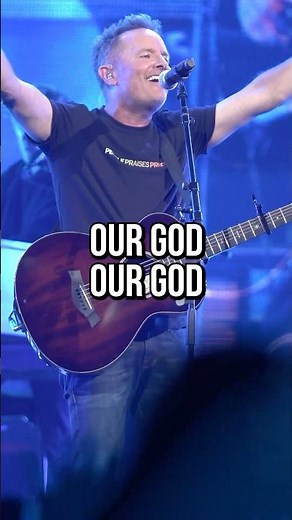 Our God - Chris Tomlin LIVE with Lyrics // Tomlin + UNITED Tour 2022 ✝️🎶 #christianmusic #shorts