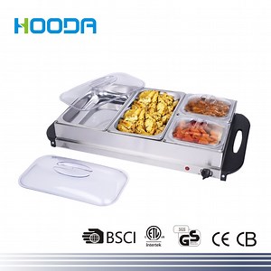[Hot Item] Stainless Steel Catering Electric Hot Food Warmer Chafer Dish Buffet Server