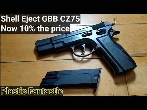 90% OFF?! CZ75 "Shell Eject" Laser GBB Pistol (marushin asg south-east)