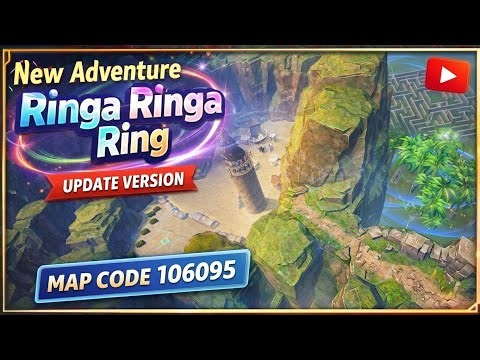 Bgmi wow MAP CODE 106095 | New Adventure Ringa Ringa Ring |#wowmode #bgmi #pubg