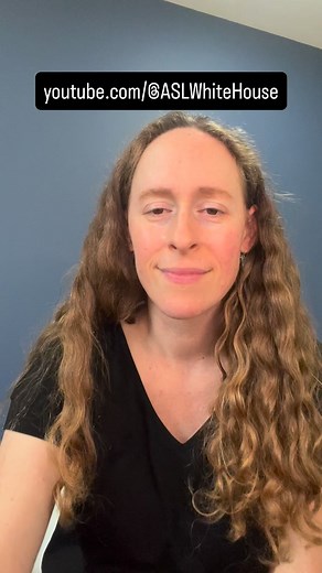 3.8K views · 555 reactions | TGIF! A quick update for Deafies, no matter your political stance: please subscribe to @ASLWhiteHouse on YouTube. Let’s show them we’re here and we exist! Also, thank you @nad1880 for all of your hard work! youtube.com/@aslwhitehouse | Elsie Stecker | Facebook