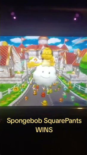 Spongebob SquarePants WINS in the Mario Kart Wii🏆🧽