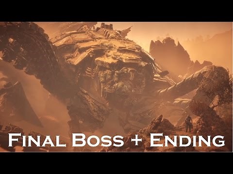 Horizon Zero Dawn: Final Boss Fight, Ending and Bonus Ending (Fast Kill)
