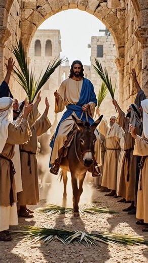 Palm Sunday: The Triumphal Entry of Jesus | Beginning of Holy Week