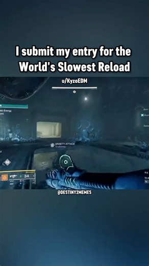 20K views · 148 reactions | I submit my entry for the World's Slowest Reload | Destiny 2 Memes | Facebook