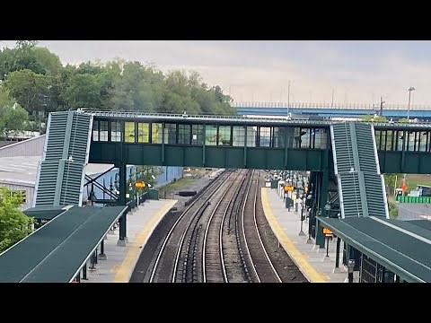 Train ride from Tarrytown, NY to Grand Central Terminal - New York City