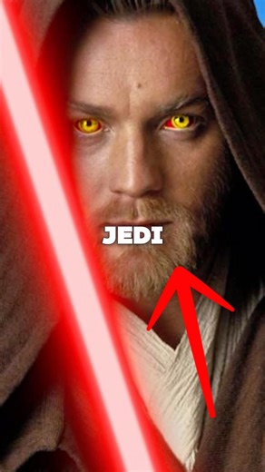 Can Jedi have RED lightsabers? #starwars