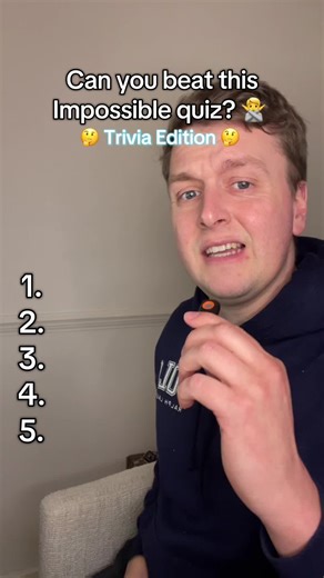 Can You Beat This Impossible Quiz? Trivia Challenge!