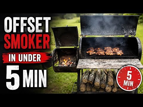 How To Use A Offset Smoker In Under 5 Min