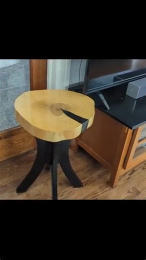 Live Edge Tree Cookie End Tables