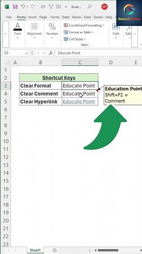 Did you know This? 3 Unique Shortcut key of Excel 😱#excel #spreadsheetmagic #exceltips #shortsvideo
