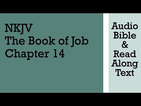 Job 14 - NKJV - (Audio Bible & Text)
