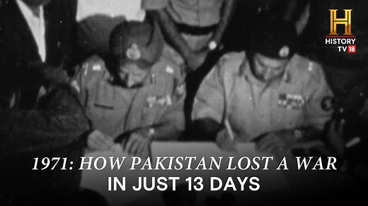 On this day in 1971, Pakistan’s air strikes on Indian bases lit the fuse of a war that would rewrite the subcontinent. In just 13 days, the Indian Armed Forces and the Mukti Vahini unleashed a campaign so swift and overwhelming that it dismantled Pakistani positions, crushed resistance and forced one of the most decisive surrenders in modern history. A genocide was stopped and a nation was born. Watch the full story here: https://youtu.be/KlGJczkezdA | HISTORY