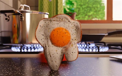 这是一顿充满想象力的早餐！3D动画短片《Breakfast》