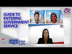 LunChat with CSC: Guide to Entering Government Service [26 May 2022]