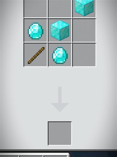 Crafting a Powerful Diamond Sword in Minecraft
