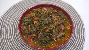 The BEST Collard Greens EVER! || Southern Style Collard Greens with Smoked Turkey | Island Vibe Cooking