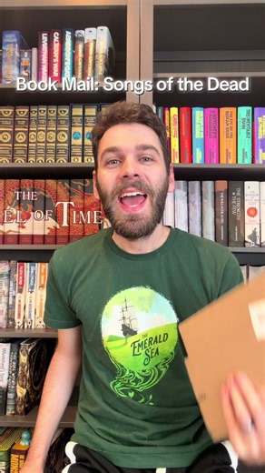 Today my copy of Songs of the Dead by @Brandon Sanderson and @Peter Orullian arrived. I am super excited to see how the music magic works in this! #booktok #bookmail #bookunboxing #fantasy #tiktokcontest
