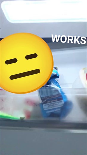 INSIDE THE FRIDGE!! 🤯 IT WORKS #trending #FRIGDE #shocking #funnyvideo