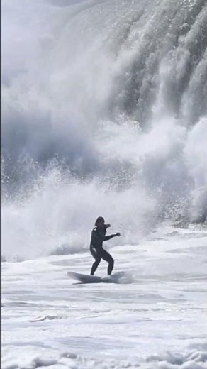Big Wedge Surf This Morning