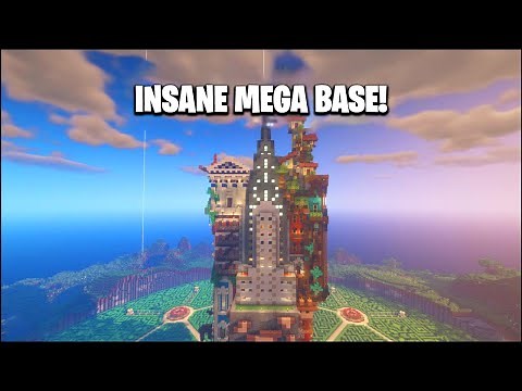 INSANE 1,000 Day Minecraft World Tour (CRAZY MEGA BASE)