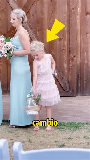 Se esforzó mucho por ser una buena niña de las flores#shorts