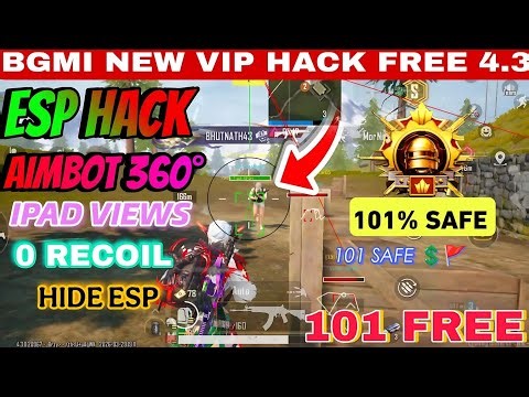 BGMI HACK 4.3 | BGMI 4.3 MOD APK | BGMI ESP HACK | BGMI NEW HACK TODAY | HOW TO HACK BGMI HACK