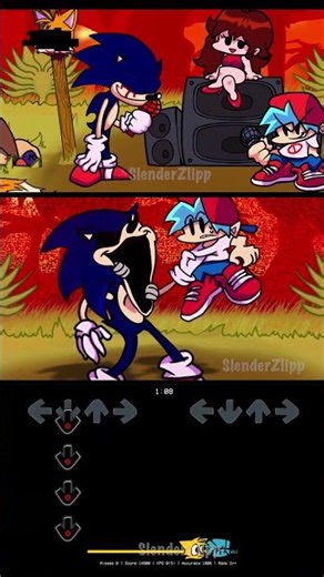 FNF Chasing but Sonic.EXE mix Tails Mod - Friday Night Funkin' Game