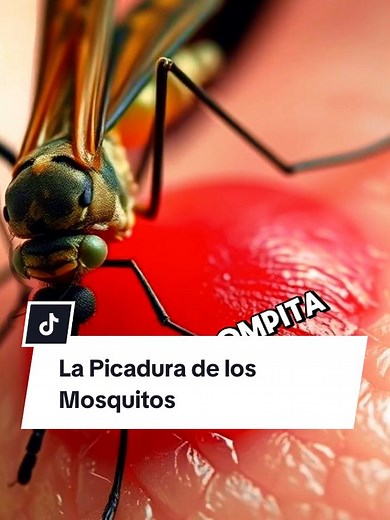 Replying to @damus30 ¿Por qué dan Comezón las picaduras de Mosquito? #ciencia #cienciafacil #biologia #ciencias #curiosidadesciencitificas #datoscientificos #cienciaentiktok #cienciatiktok #biologiafacil