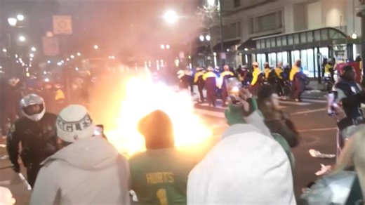 Dozens arrested in Philadelphia after Eagles win the Super Bowl: Police