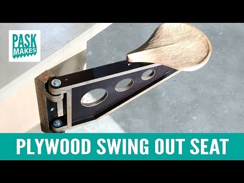 Plywood Swing Out Seat