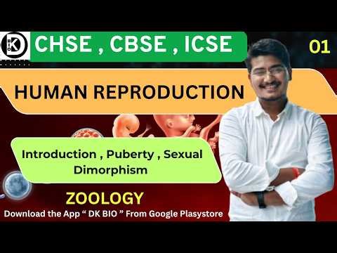 Human Reproduction Explained in 33 Minutes|Life Span & Puberty Made Super Easy#chseodisha #cbseboard