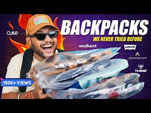 5 New Backpack/Bags for College/Office/School on Amazon 🔥 Backpack Haul 2024 | ONE CHANCE
