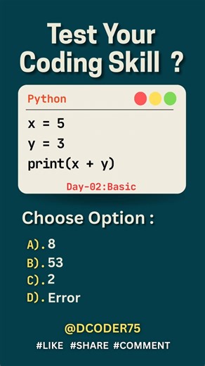 Day 2 of Python Challenge #python #coding #short