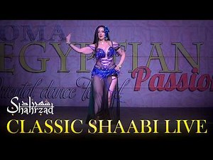 Shahrzad Dances “Bent El Sultan” | Classic Shaabi Live in Rome