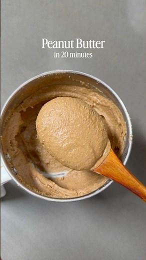 Peanut Butter in a blender