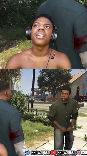 ISHOWSPEED PLAYS GTA 5 PART 7 #ishowspeed #speed #reaction #gaming #gta5