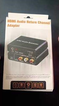 #Unboxing HDMI-ARC Audio Extractor ARC To SPDIF Coaxial L/R Stereo RCA