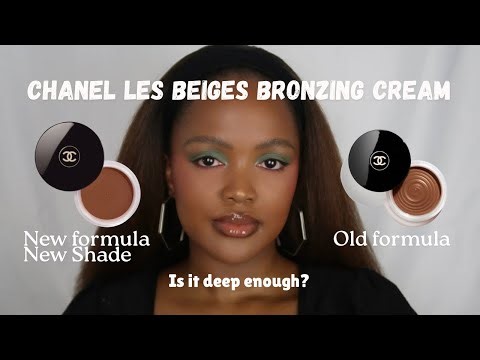 NEW Chanel Bronzing Cream Tan Intense Deep: swatches & comparisons