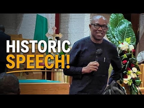 Peter Obi's Historic Speech In North Carolina, USA 🇺🇸 🇳🇬
