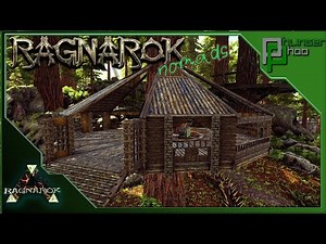 Ark: Ragnarok Nomads 19 - TREEHOUSE PLATFORM WORKSHOP BUILD