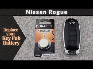 Replace a Nissan Rogue 2023-2025 Key Fob Battery